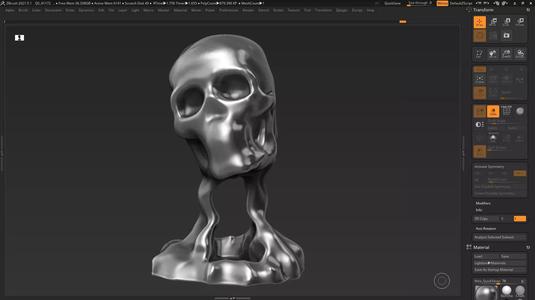 Modern Abstract Decorative sculpture 3d print model 52