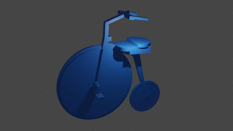 H0 Acsessoire penny-farthing Epoch I