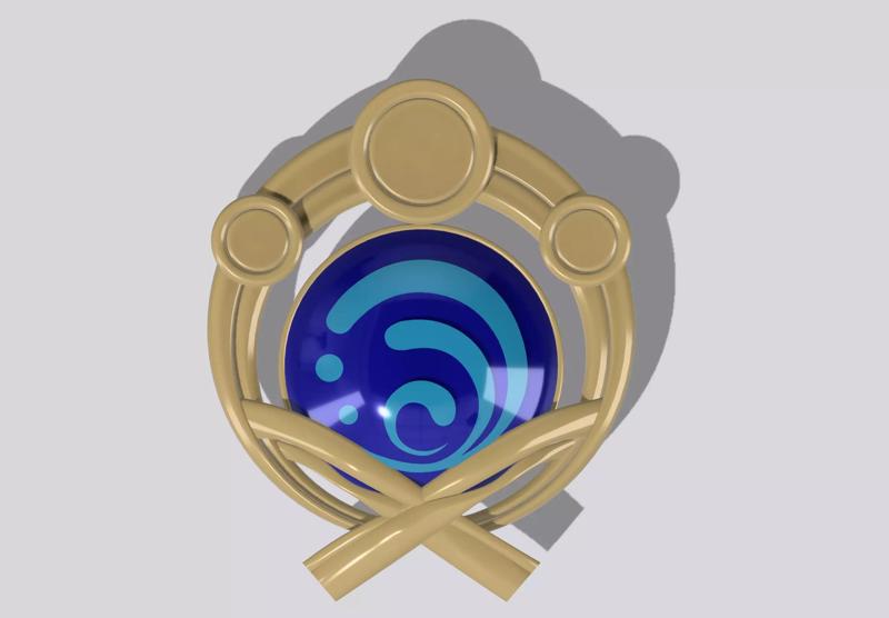 Inazuma Hydro Vision Genshin Impact