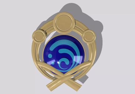 Inazuma Hydro Vision Genshin Impact