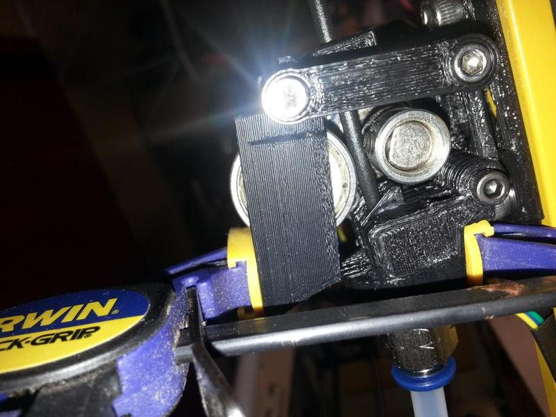 Trigger-Clamp 3mm Bowden Extruder for Planetary Gearbox BSP