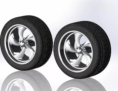 Custom wheels for your scale model Am Racing  VF489