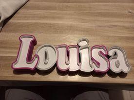 Louisa name lamp