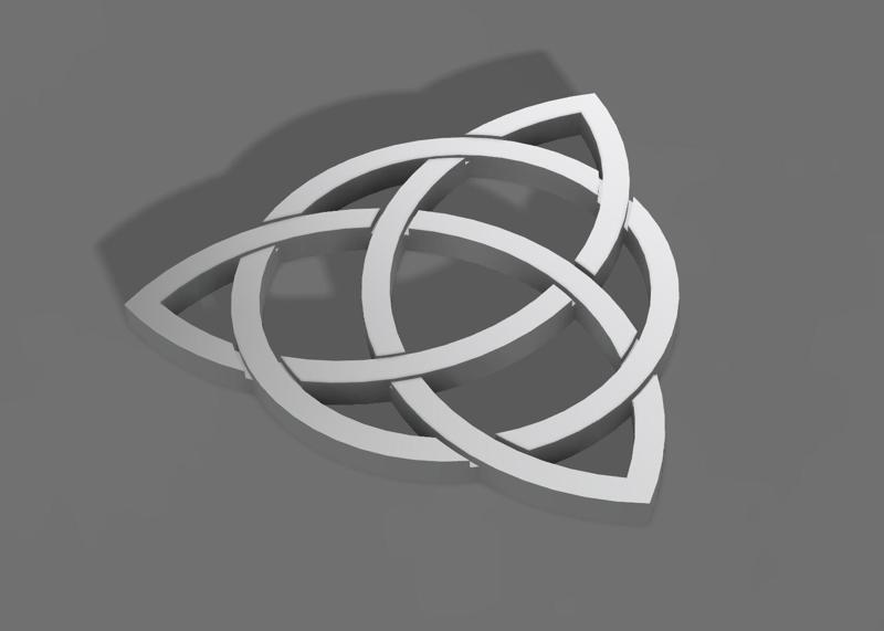 Charmed logo keychain or wall decoration