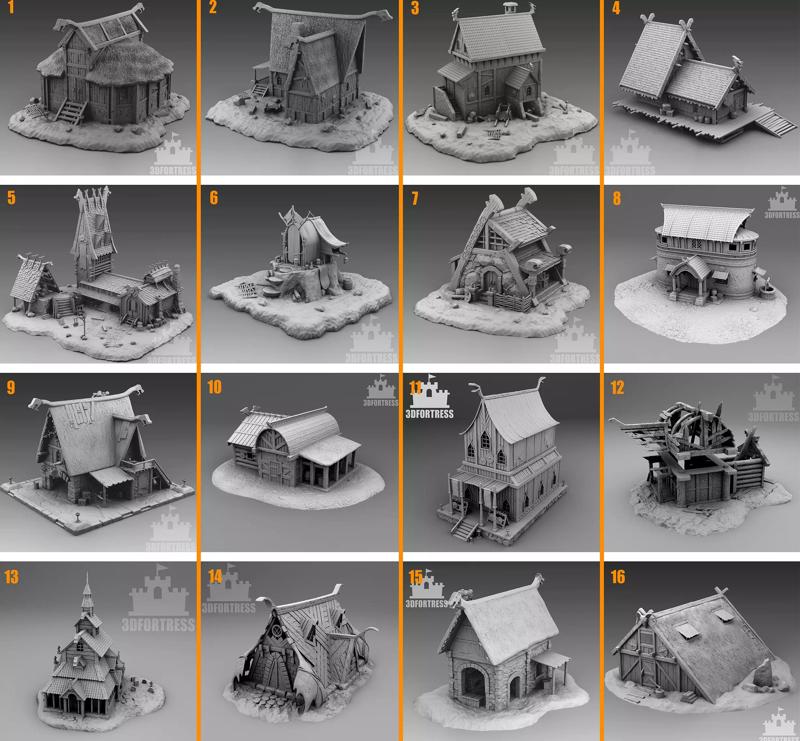 Vikings - Global Remaster 3D Model Collection