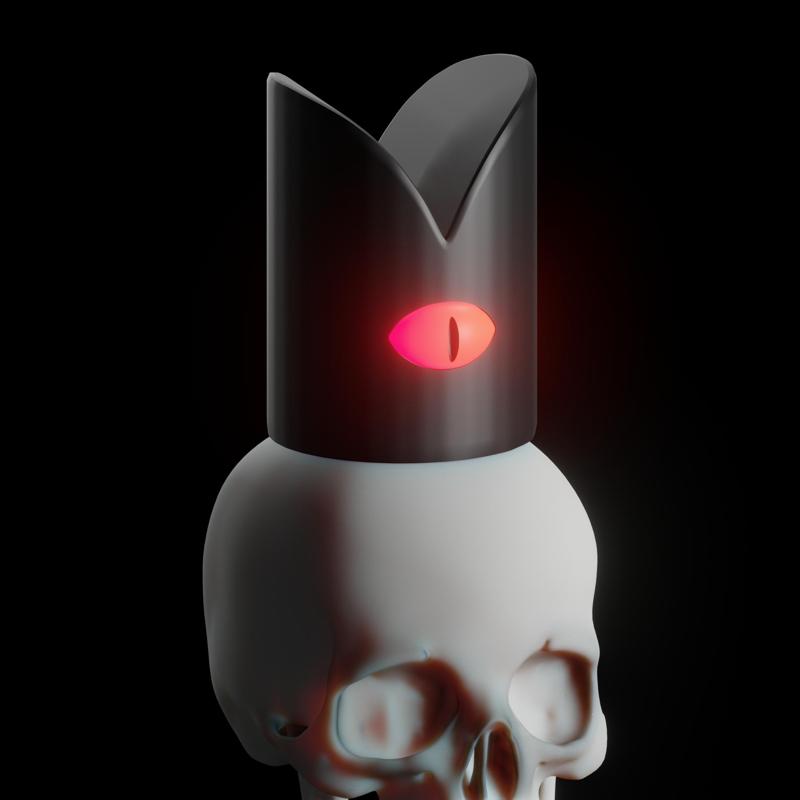 Cult of the lamb - Cosplay crown red