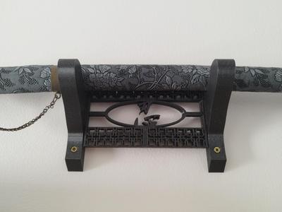 Single Katana Wallmount