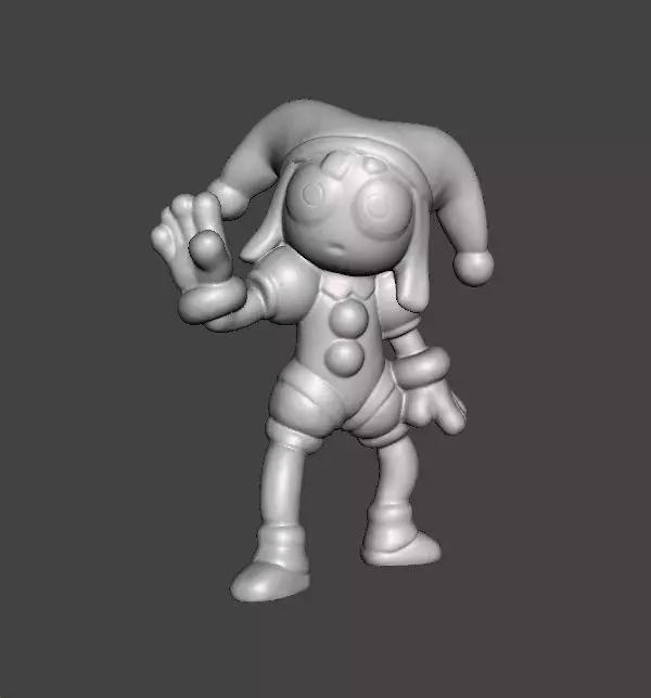 POMNI THE CLOWN JESTER FIGURE MODEL TOY FOR KIDS PVC SCULPTURE