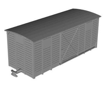 CFDT wagon couvert K (Isothermos) Cf de Tarn 1/43 scale