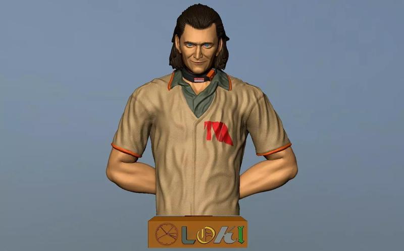 Loki TVA Bust - DisneyPlus Version