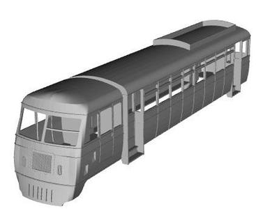 County Donegal Railcar Walker no 20 1/64 scale