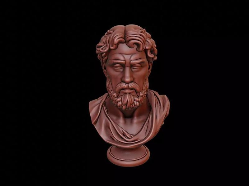 Parmenides Bust