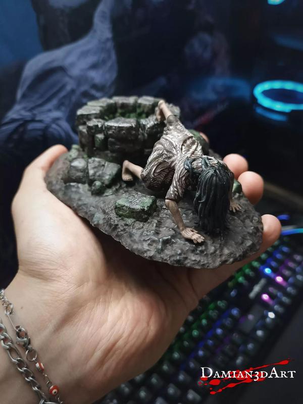 Onryo Sadako Samara STL The Ring 3D Printable Sculpt