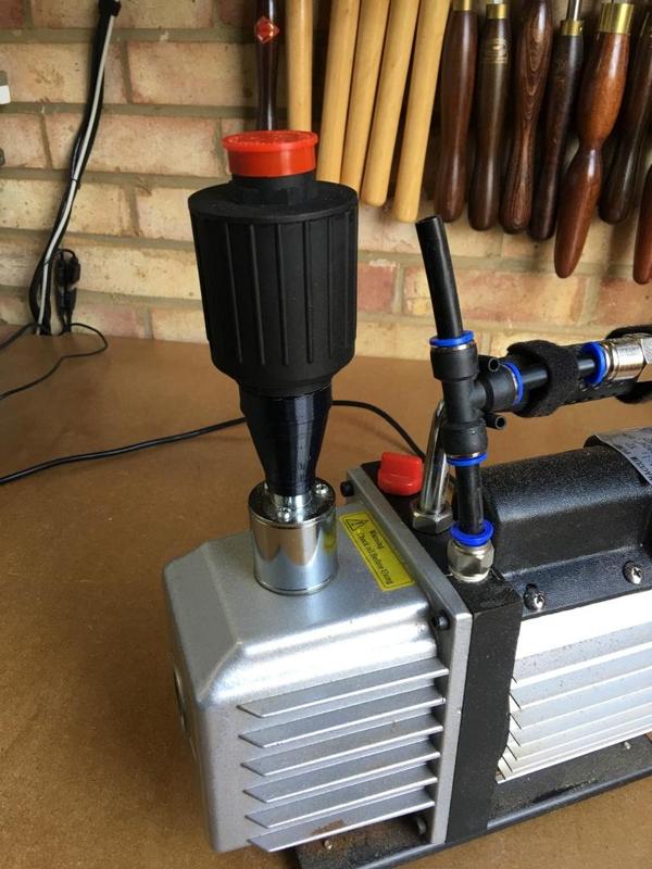 Vacuum Pump Filter Adapter