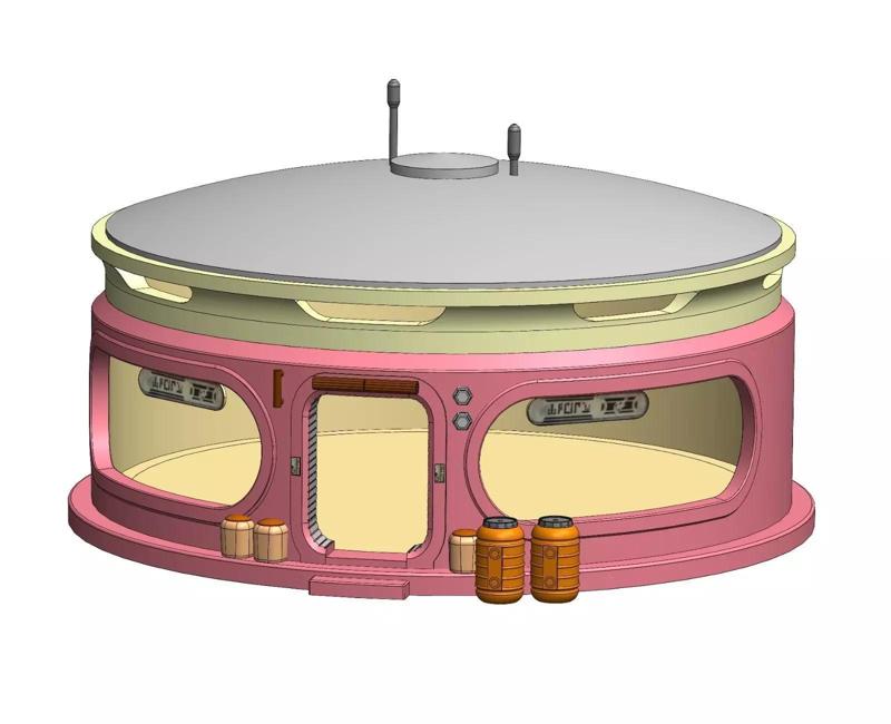 Mina-Rau General Store Complete Diorama