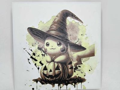 Graffiti Halloween Pikachu Hueforge