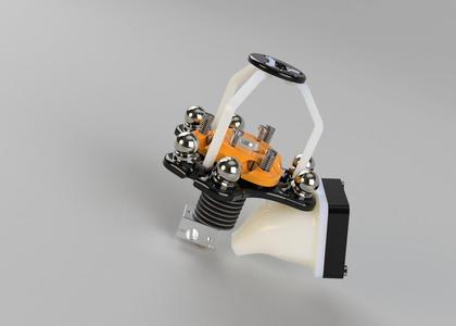 Effecteur Magnetic avec sonde plateau intégrée / Magnetic Effector with embeded bed probe
