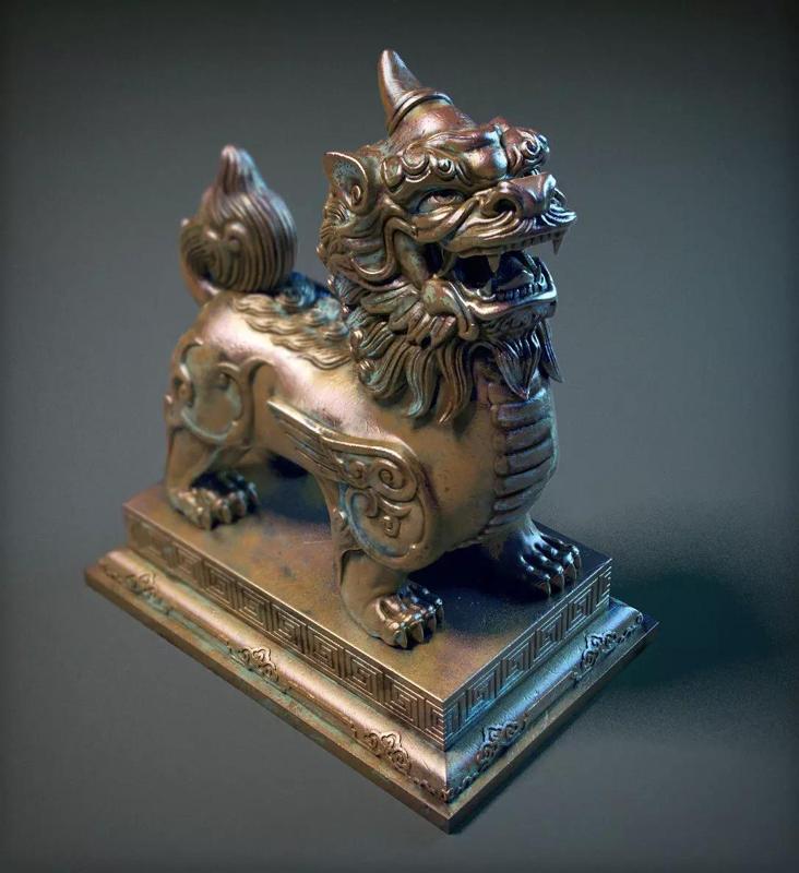 Old Lion Qilin