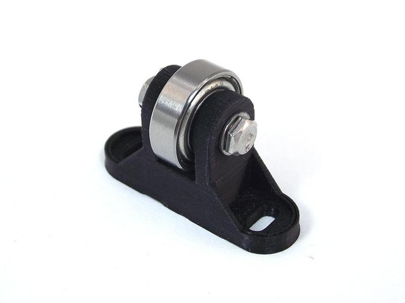Bearing Holder for 15mm OD 8mm ID 5mm Wide Bearing to improve a Harbor Freight Rock Tumbler