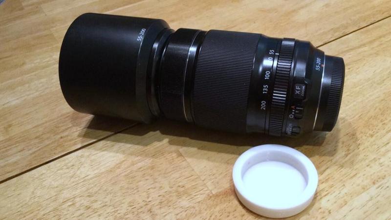 Fuji lens base cap