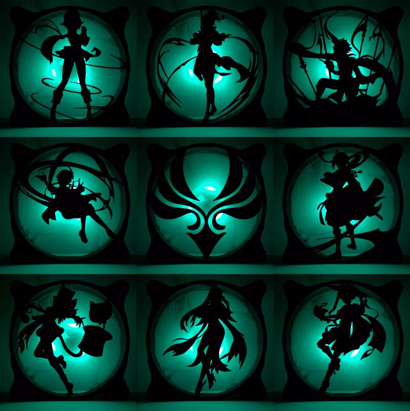 Genshin Impact Characters Anemo PC fan cover  3D Model Collection
