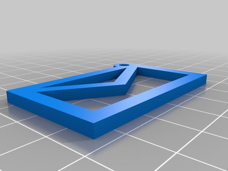 Mailbox Keychain