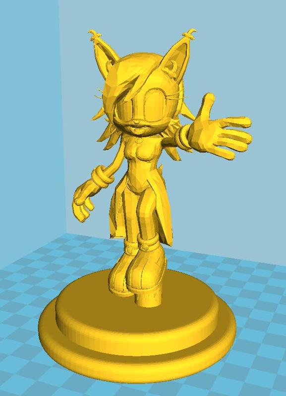 Nicole the Holo-Lynx figure