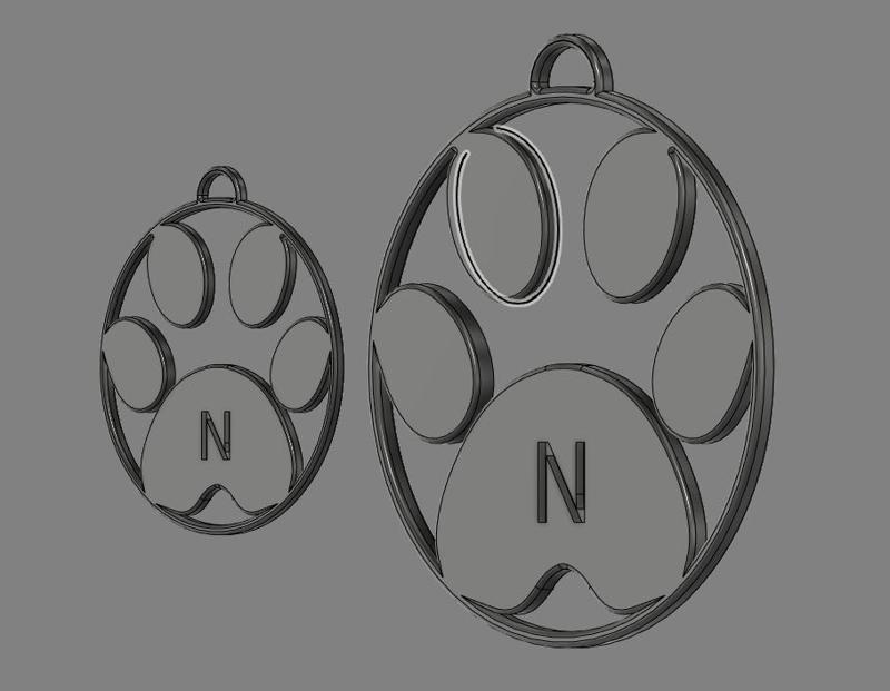 Footprint Christmas Decoration