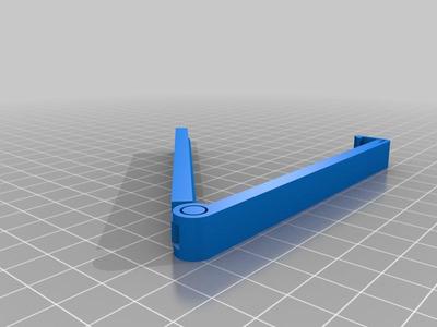 4" Bag Clip in PLA  Fully Assembled