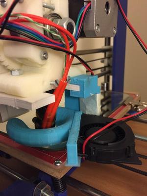 Radial Fan Duct for Prusa i3 RRW