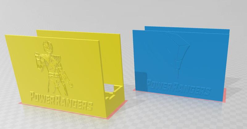 Nintendo Switch Docking Cover Power Rangers