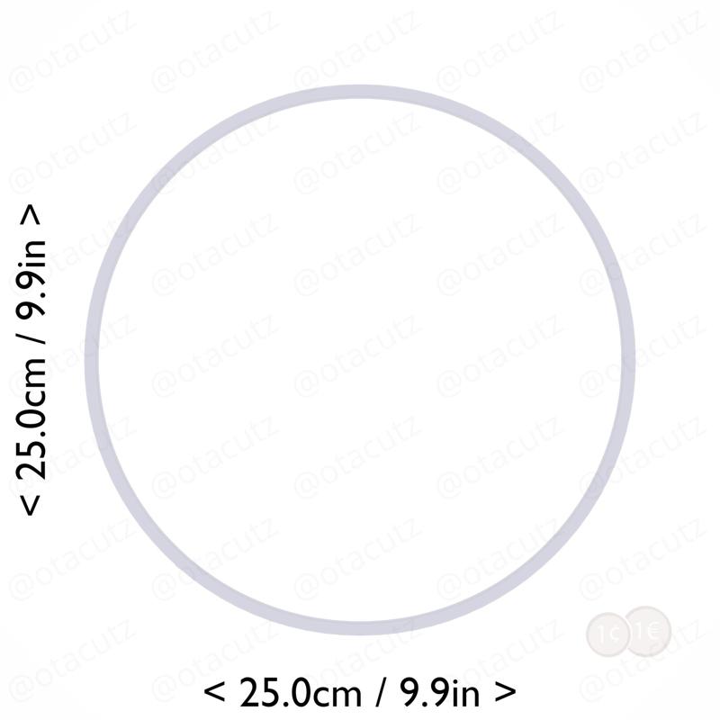 Round Cookie Cutter 9.5in / 241.3mm