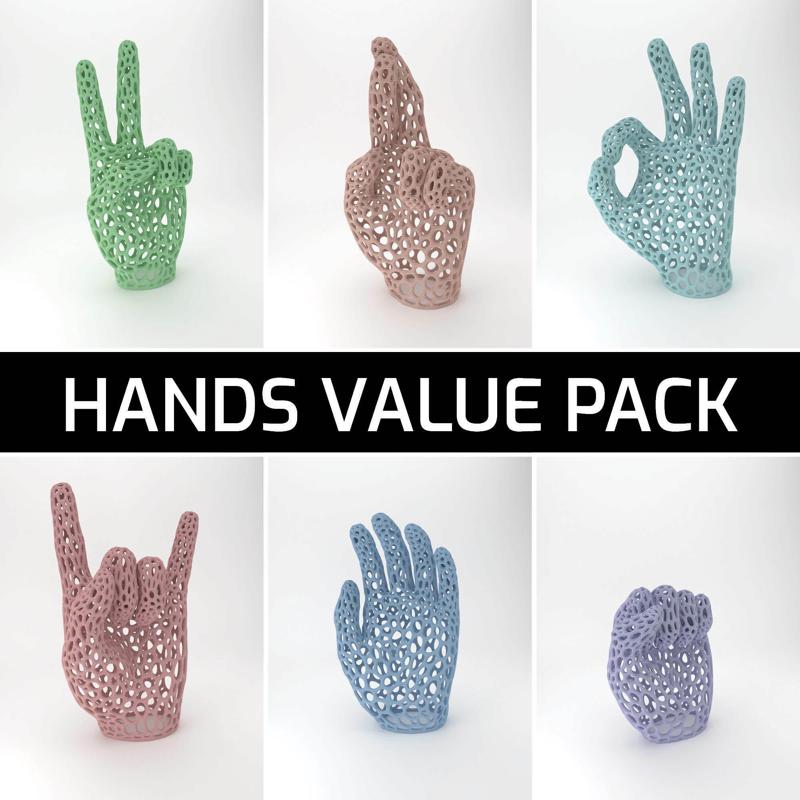 Bionic Hand art - Value Pack