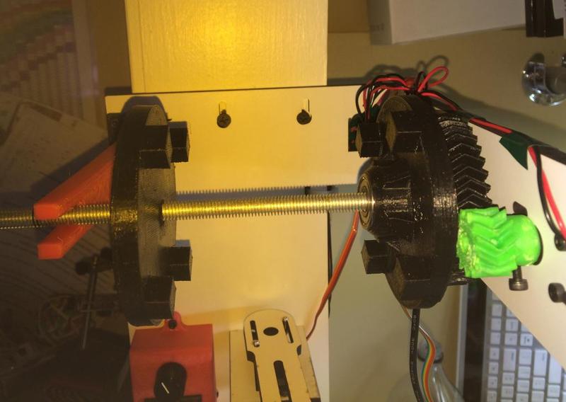 Makerbot Spool Gears for Filawinder