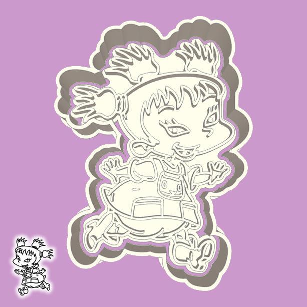 Rugrats cookie cutters - Kimi Finster (style 1)