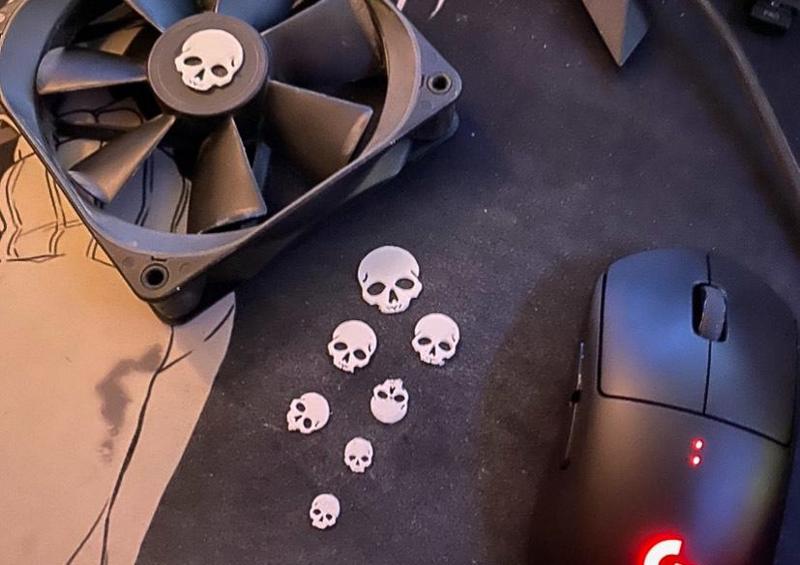Apex legends 20 bomb pc fan skulls or decoration for pc