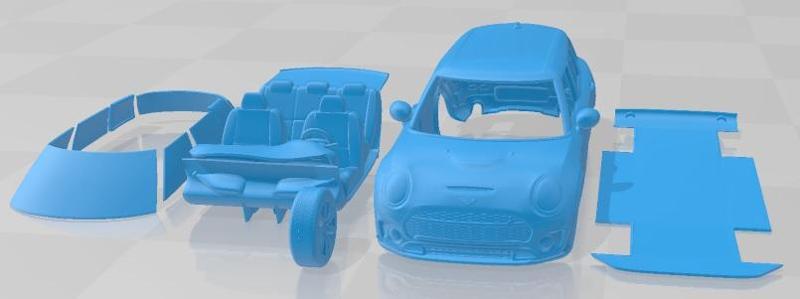 Mini Clubman 2022 Printable Car