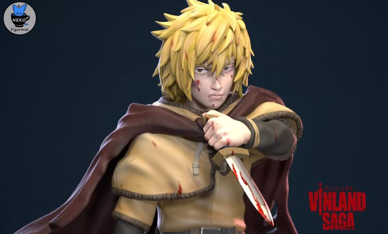 Thorfinn Karlsefni - VINLAND SAGA Anime Figurine STL