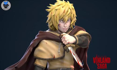 Thorfinn Karlsefni - VINLAND SAGA Anime Figurine STL