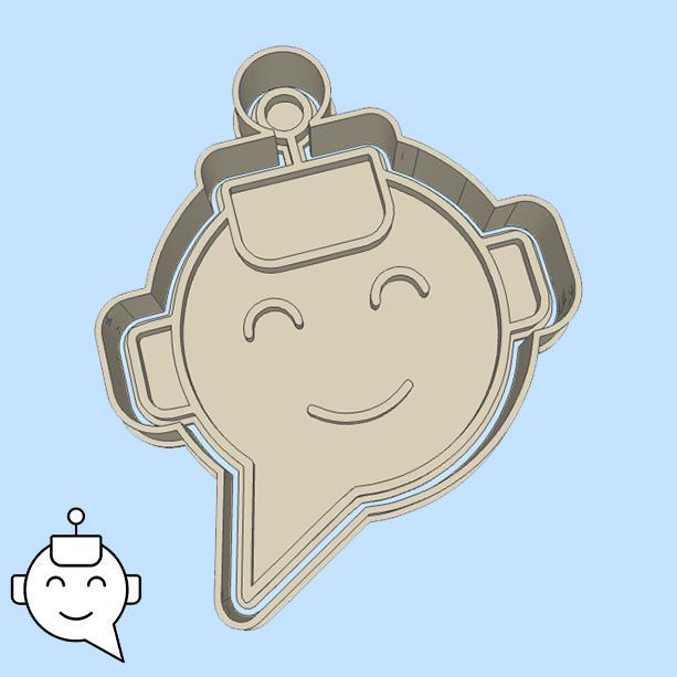 Science and technology cookie cutters - сhatbot / ai chat bot (style 1)