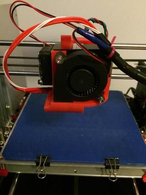 Modified Parts Fan Shroud - Max Micron and other Prusa i3