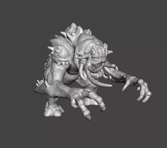 6MM SCALE FELUCIAN BULL RANCOR MODEL SCIFI OR FANTASY GAMES EPIC