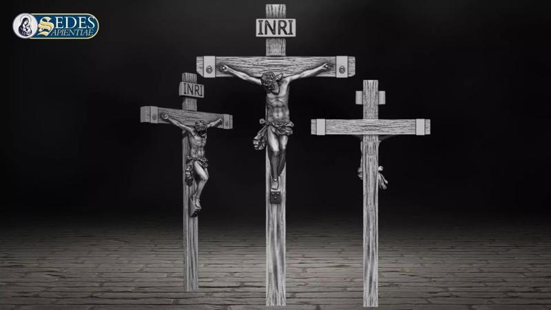 Simple Crucifix - Jesus Christ