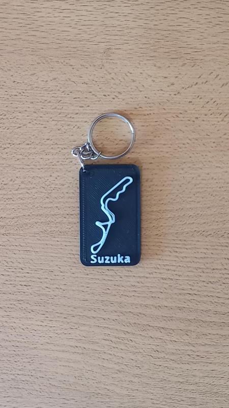 SUZUKA Circuit keychain