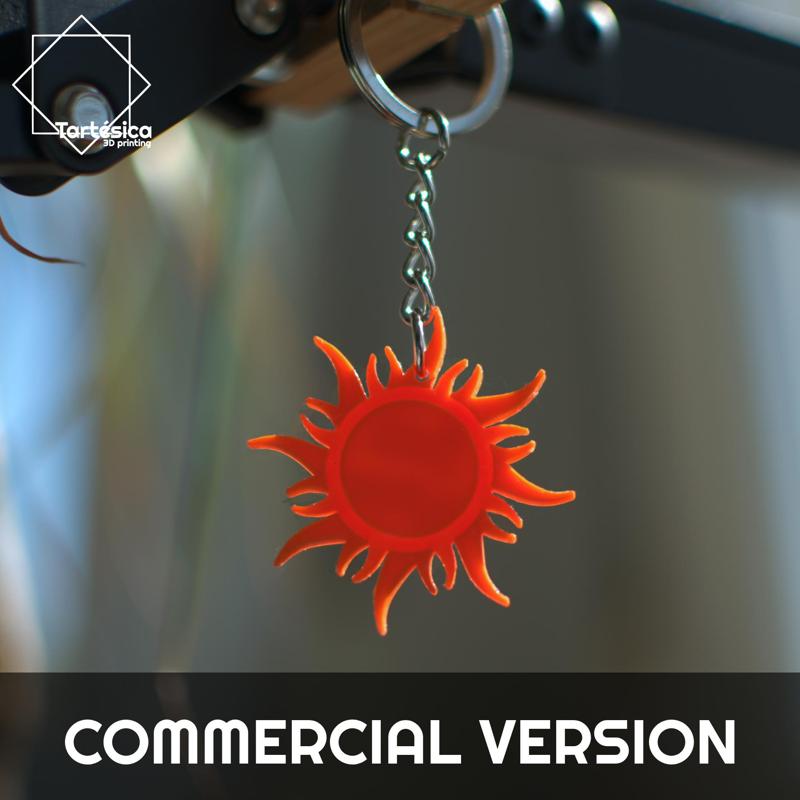SCORCHING SUN KEYCHAIN COMMERCIAL VERSION