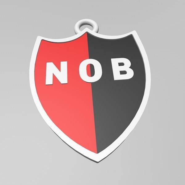Newell's Old Boys soccer soccer keychain Argentinean soccer