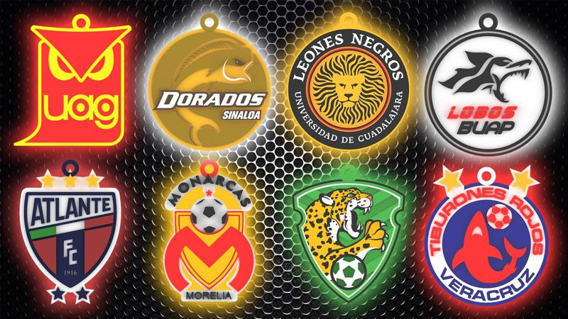 KEY RINGS LIGA MX RELEGATED TEAMS