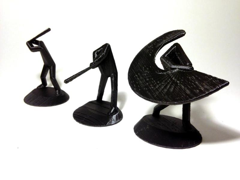 Mocap Baseball Swing Figurines