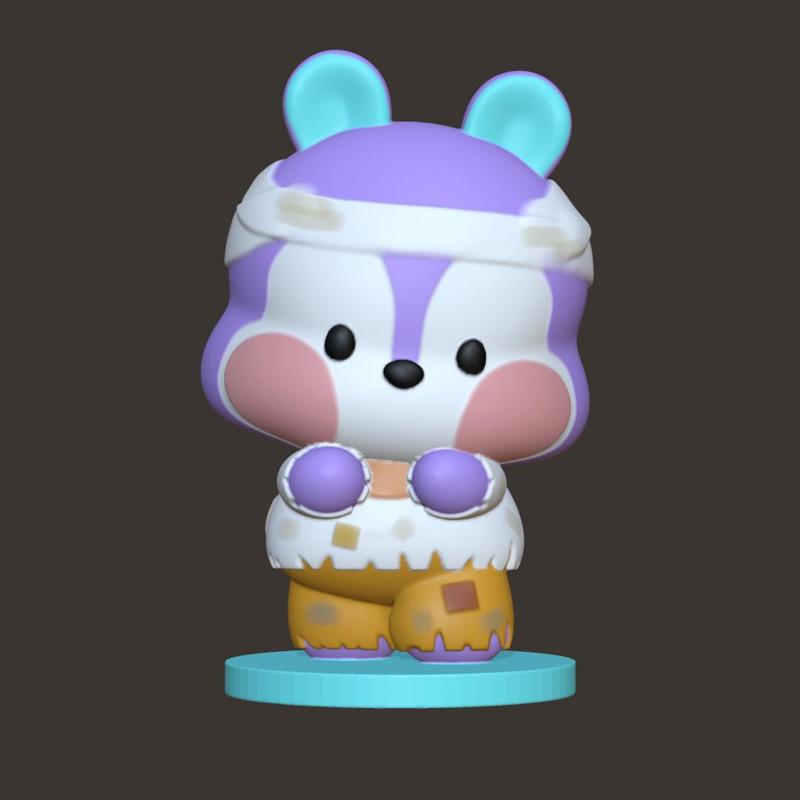 BT21 Minini Halloween Edition - Zombie Mang Mini Figurine