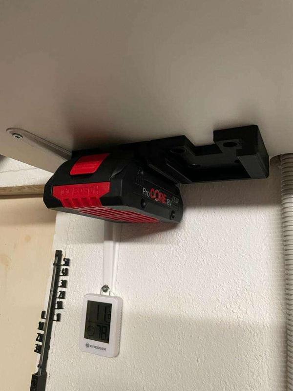 Bosch ProCore battery wall mount